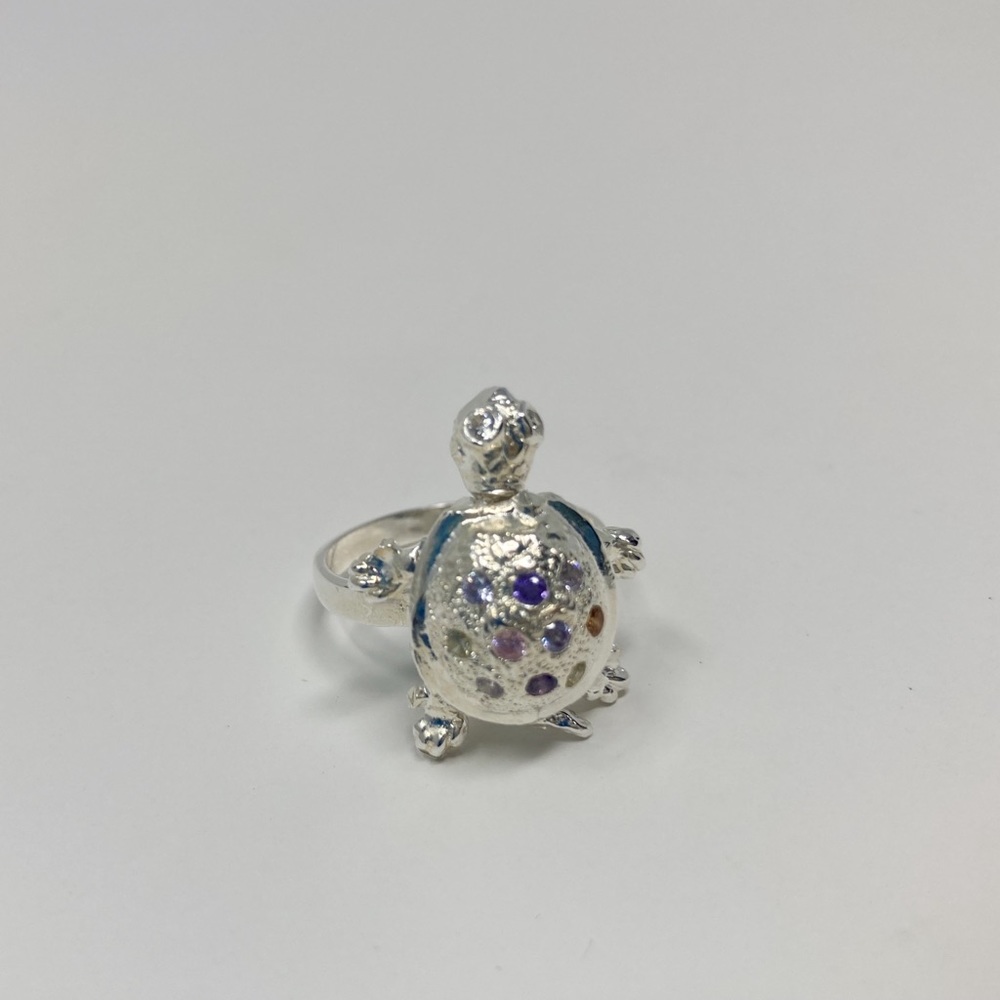 Turtle sterling silver 925 for women